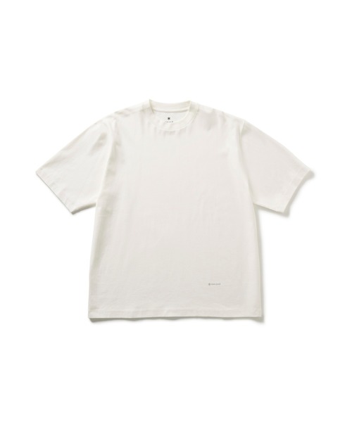 Snow Peak(スノーピーク)の「Snow Peak / OG Cotton Mercerized T-Shirt オーガニックコットンシルケット Tシャツ(Tシャツ/カットソー・メンズ・ホワイト/ブラック・S/M/L/XL)」の11枚目の写真