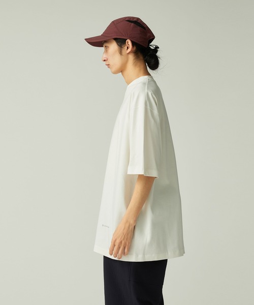 Snow Peak(スノーピーク)の「Snow Peak / OG Cotton Mercerized T-Shirt オーガニックコットンシルケット Tシャツ(Tシャツ/カットソー・メンズ・ホワイト/ブラック・S/M/L/XL)」の5枚目の写真