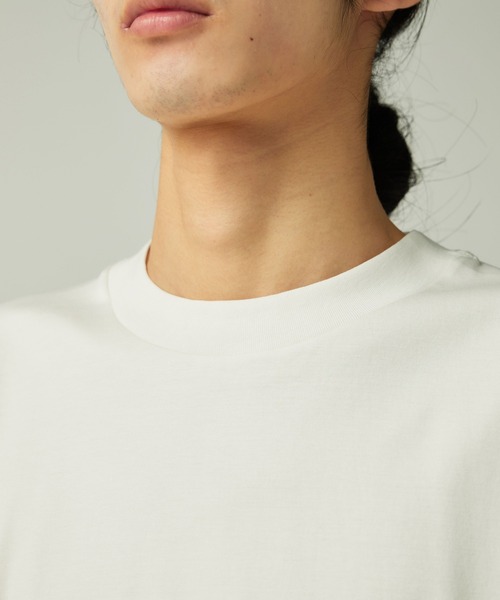 Snow Peak(スノーピーク)の「Snow Peak / OG Cotton Mercerized T-Shirt オーガニックコットンシルケット Tシャツ(Tシャツ/カットソー・メンズ・ホワイト/ブラック・S/M/L/XL)」の7枚目の写真
