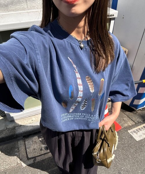 CIAOPANIC(チャオパニック)の「【BIRDMANIA/バードマニア】野鳥コレクションTシャツ(Tシャツ/カットソー・レディース・ホワイト/ネイビー/ピンク/ホワイト系その他/ダークブルー/ピンク系その他/ホワイト系その他2/ホワイト系その他3/ピンク系その他2/ピンク系その他3・FREE)」の1枚目の写真