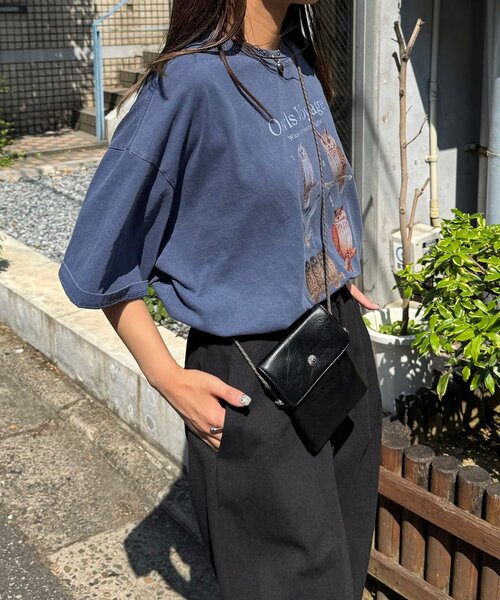 CIAOPANIC(チャオパニック)の「【BIRDMANIA/バードマニア】野鳥コレクションTシャツ(Tシャツ/カットソー・レディース・ホワイト/ネイビー/ピンク/ホワイト系その他/ダークブルー/ピンク系その他/ホワイト系その他2/ホワイト系その他3/ピンク系その他2/ピンク系その他3・FREE)」の15枚目の写真