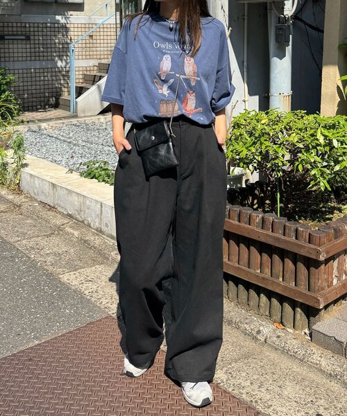 CIAOPANIC(チャオパニック)の「【BIRDMANIA/バードマニア】野鳥コレクションTシャツ(Tシャツ/カットソー・レディース・ホワイト/ネイビー/ピンク/ホワイト系その他/ダークブルー/ピンク系その他/ホワイト系その他2/ホワイト系その他3/ピンク系その他2/ピンク系その他3・FREE)」の16枚目の写真