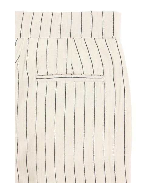 ALEXIA STAM(アリシアスタン)の「Stripe Belted Pants /ストライプパンツ(その他パンツ・レディース・アイボリー/チャコールグレー・S/M)」の12枚目の写真