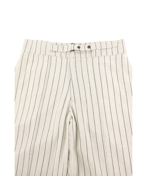 ALEXIA STAM(アリシアスタン)の「Stripe Belted Pants /ストライプパンツ(その他パンツ・レディース・アイボリー/チャコールグレー・S/M)」の13枚目の写真