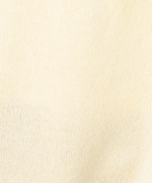 green label relaxing（グリーンレーベルリラクシング）の「KF W/YAK V/N プルオーバー ニット◆（ニット/セーター・レディース・オフホワイト/ライトグレー/ネイビー・フリー）」の12枚目の写真