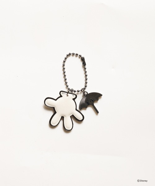 Disney(ディズニー)の「Mickey/Arnold Palmer/シェアキーホルダー(キーホルダー・レディース・ブラック/ホワイト・F)」の5枚目の写真