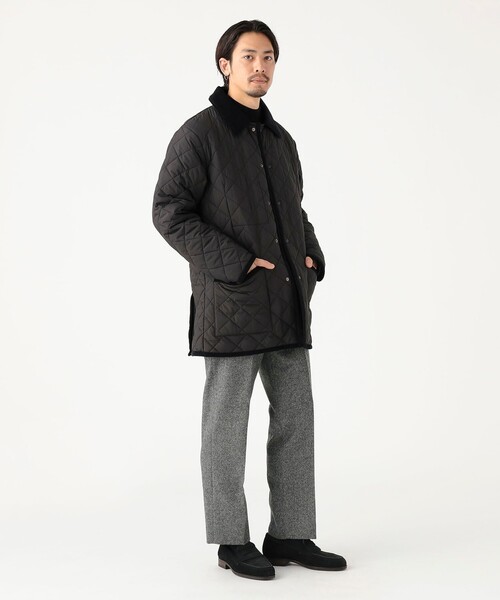 B:MING by BEAMS(ビーミングバイビームス)の「THERMOLITE(R) キルティング ブルゾン(ブルゾン・メンズ・ブラック/ネイビー・S/M/L/XL)」の3枚目の写真