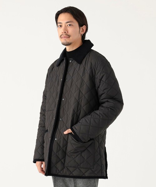 B:MING by BEAMS(ビーミングバイビームス)の「THERMOLITE(R) キルティング ブルゾン(ブルゾン・メンズ・ブラック/ネイビー・S/M/L/XL)」の4枚目の写真