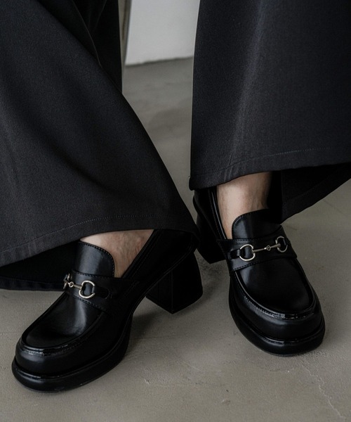 HARE ハレ　ブラックレザー ローファー スタッズ付き 美品　Mサイズ HARE ローファー スニーファー(HARE) メンズ : ZOZOTOWN Yahoo