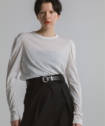 CINOH（チノ）の「PUFF SLEEVE T-SHIRT（Tシャツ/カットソー）」