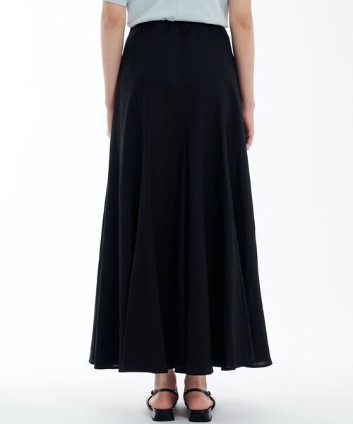 PUBLIC TOKYO（パブリックトウキョウ）の「コットンリネンフレアスカート（スカート・レディース・ブラック/アイボリー/ブルー・1/2）」の21枚目の写真