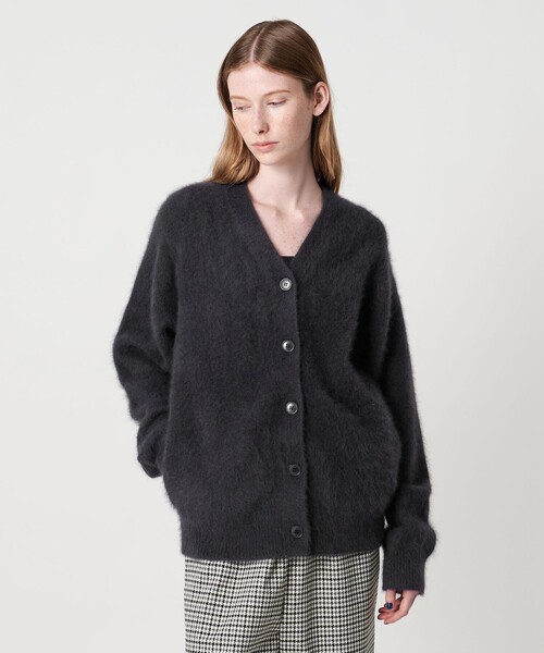 steven alan ダークグリーン カーディガン steven alan ルーズフィット カーディガン L ダークグリーン