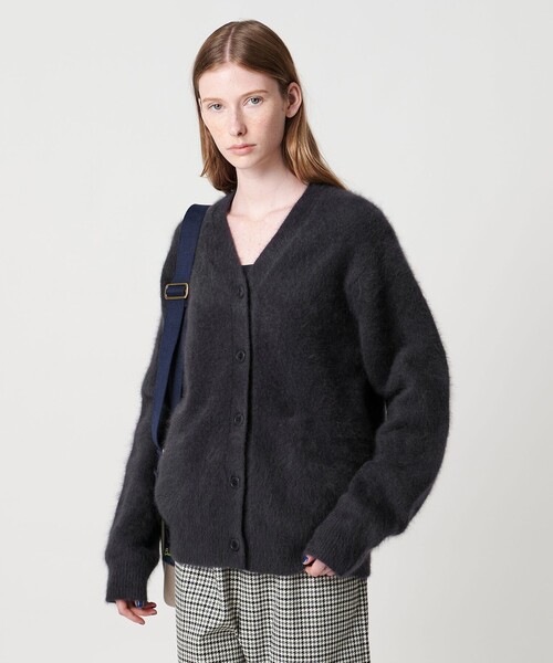 スティーブン アラン Steven Alan モヘア カーディガン ネイビー スティーブン アラン Steven Alan モヘア カーディガン ネイビー