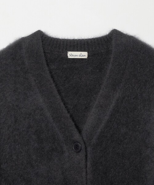 Steven Alan（スティーブンアラン）の「＜Steven Alan＞オーストラリアン ウール ミックス ニットカーディガン（カーディガン/ボレロ・レディース・ダークグレー/ベージュ/ダークブラウン・FREE）」の22枚目の写真