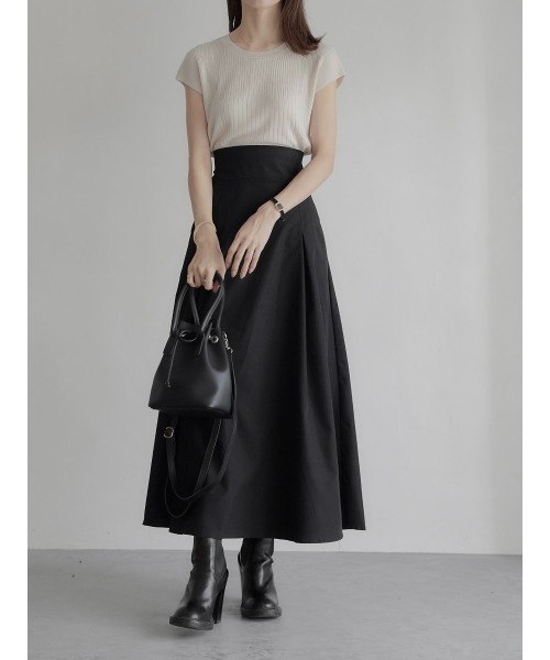 amel（エイメル）の「フレンチスリーブリブニット / アイボリー（ニット/セーター・レディース・アイボリー・FREE）」の11枚目の写真