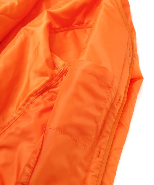 Sandinista（サンディニスタ）の「Quilted Liner Jacket / キルトジャケット（その他アウター・メンズ・ブラック/オリーブ/オレンジ・SMALL/LARGE/MEDIUM）」の5枚目の写真