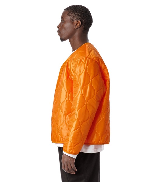 Sandinista（サンディニスタ）の「Quilted Liner Jacket / キルトジャケット（その他アウター・メンズ・ブラック/オリーブ/オレンジ・SMALL/LARGE/MEDIUM）」の7枚目の写真