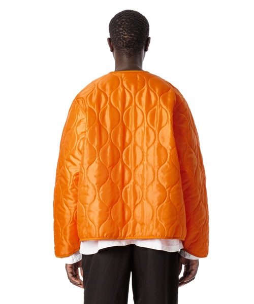 Sandinista（サンディニスタ）の「Quilted Liner Jacket / キルトジャケット（その他アウター・メンズ・ブラック/オリーブ/オレンジ・SMALL/LARGE/MEDIUM）」の8枚目の写真