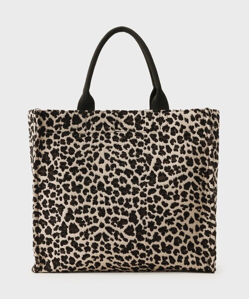 INDIVI(インディヴィ)の「【選べる柄バリエ】スクエアトートバッグ(トートバッグ・レディース・ライトグレー/ライトグレー系3/ブラック系3/ダークブラウン系3・00)」の6枚目の写真