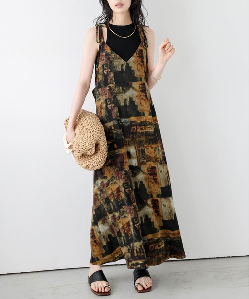 SUGAR BISKET（シュガービスケット）の「ニュアンスプリントキャミソールワンピース（ワンピース・レディース・A/B・フリー）」の11枚目の写真