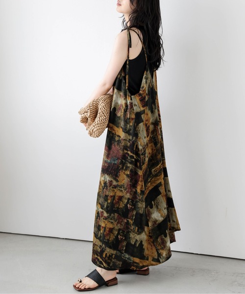 SUGAR BISKET（シュガービスケット）の「ニュアンスプリントキャミソールワンピース（ワンピース・レディース・A/B・フリー）」の13枚目の写真