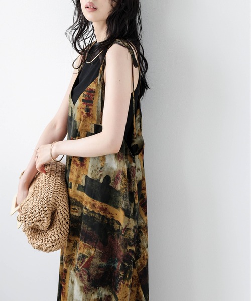 SUGAR BISKET（シュガービスケット）の「ニュアンスプリントキャミソールワンピース（ワンピース・レディース・A/B・フリー）」の17枚目の写真