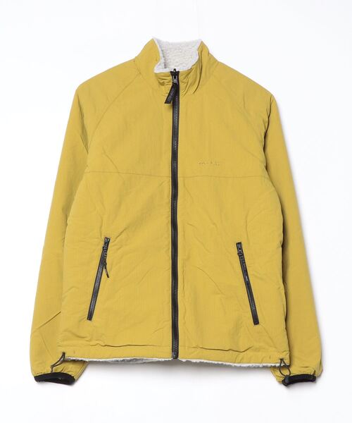 Gramicci（グラミチ）の「REVERSIBLE SHERPA JACKET｜リバーシブルシェルパジャケット（ブルゾン・メンズ・チャコール/オリーブ/ネイビー/ナチュラル・XXL/XS/M/S/XL/L）」の19枚目の写真