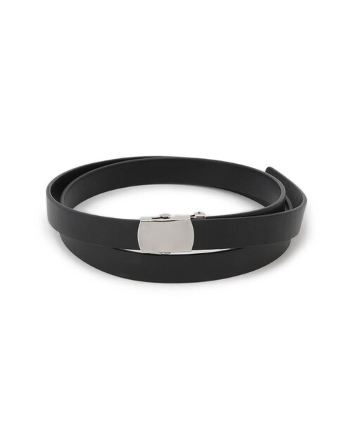 VIS（ビス）の「20ｍｍ幅スムースガチャベルト（ベルト・レディース・ブラック/ダークブラウン・FREE）」の8枚目の写真