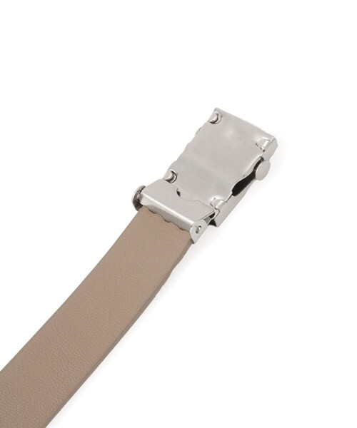 VIS（ビス）の「20ｍｍ幅スムースガチャベルト（ベルト・レディース・ブラック/ダークブラウン・FREE）」の12枚目の写真