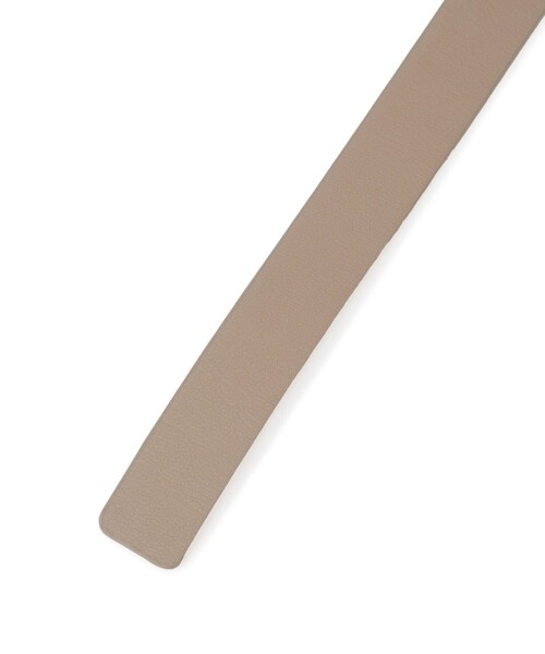 VIS（ビス）の「20ｍｍ幅スムースガチャベルト（ベルト・レディース・ブラック/ダークブラウン・FREE）」の13枚目の写真