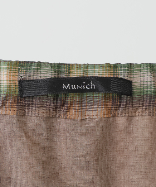 Munich(ミューニック)の「【洗える】Munich/ミューニック オンブレチェックスカート(スカート・レディース・ブラウン/グリーン・FREE)」の17枚目の写真