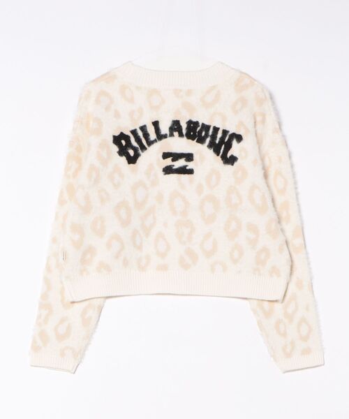 BILLABONG（ビラボン）の「【ムラサキスポーツ限定】BILLABONG/ビラボン セーター カーディガン BF014-U05（ニット/セーター・レディース・ホワイト/レオパード/ブラック・M）」の4枚目の写真