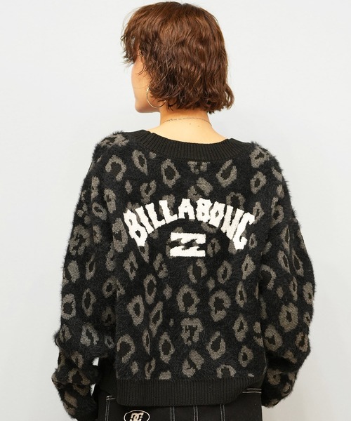 BILLABONG（ビラボン）の「【ムラサキスポーツ限定】BILLABONG/ビラボン セーター カーディガン BF014-U05（ニット/セーター・レディース・ホワイト/レオパード/ブラック・M）」の3枚目の写真
