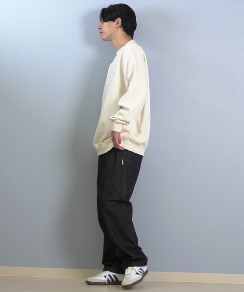ELEMENT(エレメント)の「ELEMENT/エレメント デニム/ロンパン ワイドシルエット BF022-700(デニムパンツ・メンズ・ダークインディゴブルー/ライトインディゴブルー/ブラック・M/XL/L)」の8枚目の写真