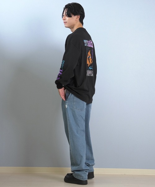ELEMENT(エレメント)の「ELEMENT/エレメント デニム/ロンパン ワイドシルエット BF022-700(デニムパンツ・メンズ・ダークインディゴブルー/ライトインディゴブルー/ブラック・M/XL/L)」の20枚目の写真