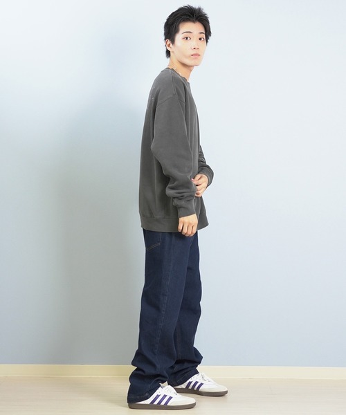 ELEMENT(エレメント)の「ELEMENT/エレメント デニム/ロンパン ワイドシルエット BF022-700(デニムパンツ・メンズ・ダークインディゴブルー/ライトインディゴブルー/ブラック・M/XL/L)」の16枚目の写真