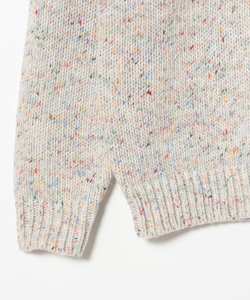 BEAMS（ビームス）の「3ゲージ カラーネップ クルーネック ニット（ニット/セーター・メンズ・ナチュラル/ブラック/ワイン・S/M/L/XL）」の7枚目の写真