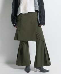 AULA AILA | ストレッチフレアパンツ(その他パンツ)