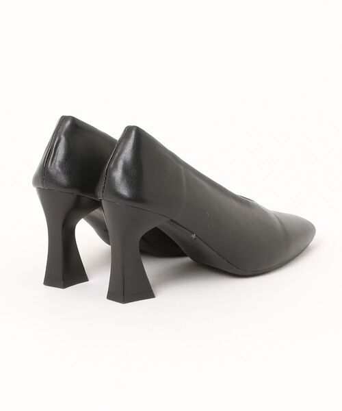 shoes365(シューズスリーシックスファイヴ)の「スクエアトゥ低反発パンプス(パンプス・レディース・ブラック・24.5cm/24.0cm/23.5cm/23.0cm/22.5cm)」の2枚目の写真