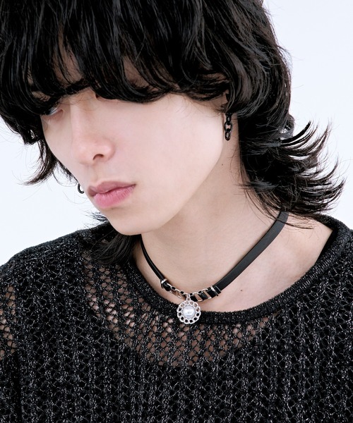 Ellno Loset（エルノロゼット）の「アソートデザインチョーカー（チョーカー・メンズ・A/B・FREE）」の5枚目の写真