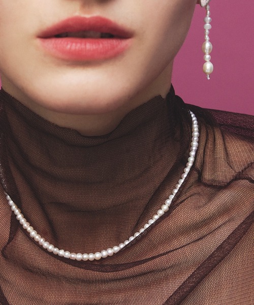 【les bon bon】steady pearl necklace/ステディ パール ネックレス BOB771