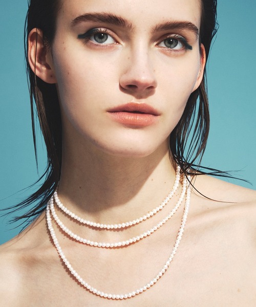 【les bon bon】steady pearl necklace/ステディ パール ネックレス BOB771
