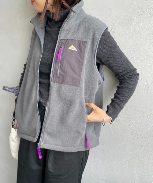 セール】[KELTY/ケルティ] 別注 フリース スタンドネック ベスト