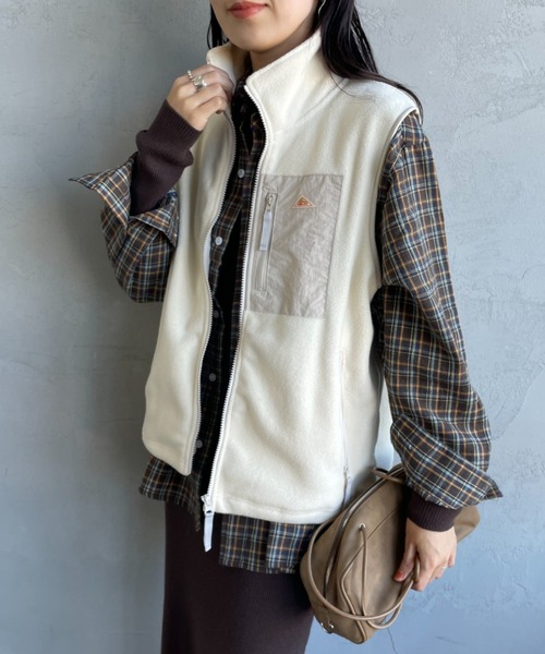 セール】[KELTY/ケルティ] 別注 フリース スタンドネック ベスト