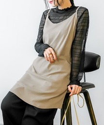 レイヤードカットキャミソール