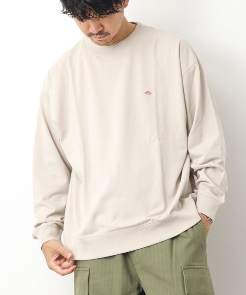 DANTON（ダントン）の「【DANTON/ダントン】DT-C0204 SWEAT T-SHIRTS 25AW（Tシャツ/カットソー・メンズ・キナリ/グレイッシュベージュ/ダークブラウン/ブラック・S/M/L/XL）」の4枚目の写真