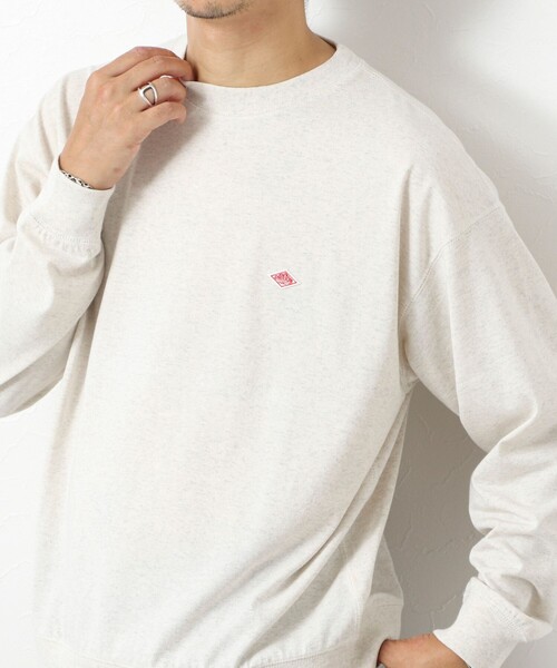 DANTON（ダントン）の「【DANTON/ダントン】DT-C0204 SWEAT T-SHIRTS 25AW（Tシャツ/カットソー・メンズ・キナリ/グレイッシュベージュ/ダークブラウン/ブラック・S/M/L/XL）」の5枚目の写真