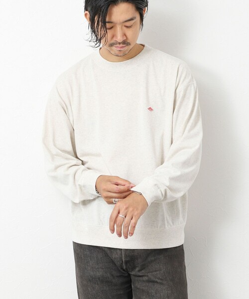 DANTON（ダントン）の「【DANTON/ダントン】DT-C0204 SWEAT T-SHIRTS 25AW（Tシャツ/カットソー・メンズ・キナリ/グレイッシュベージュ/ダークブラウン/ブラック・S/M/L/XL）」の6枚目の写真