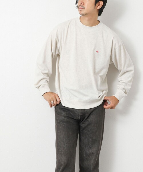 DANTON（ダントン）の「【DANTON/ダントン】DT-C0204 SWEAT T-SHIRTS 25AW（Tシャツ/カットソー・メンズ・キナリ/グレイッシュベージュ/ダークブラウン/ブラック・S/M/L/XL）」の7枚目の写真