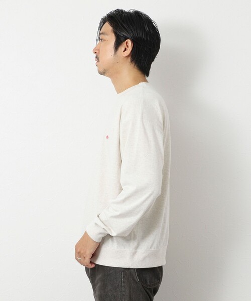 DANTON（ダントン）の「【DANTON/ダントン】DT-C0204 SWEAT T-SHIRTS 25AW（Tシャツ/カットソー・メンズ・キナリ/グレイッシュベージュ/ダークブラウン/ブラック・S/M/L/XL）」の9枚目の写真
